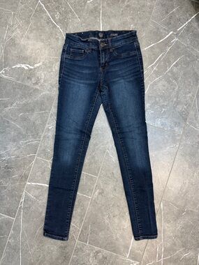 SO Sonoma Dark Blue Jeggings Skinny Jeans Juniors Size 3